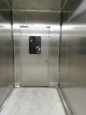 Купить GMP 304 Нержавеющая сталь Чистые двери Металлические катушки Входные двери для больницы online manufacture