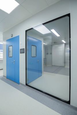 Купить HE201 0,8 мм оцинкованная стальная бутерброд чистой комнаты дверь для пищевой промышленности online manufacture