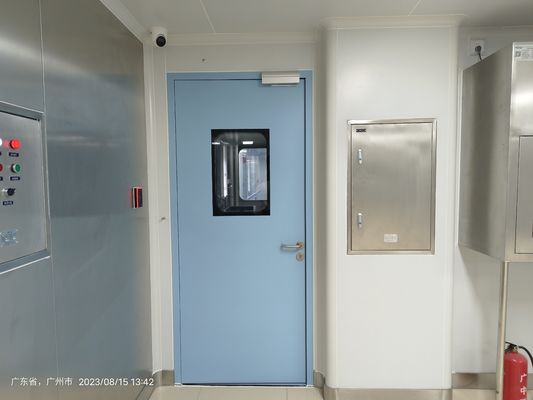 Стальная дверь герметичная Чистая комната Стальная катушка для больничной лаборатории Чистая комната